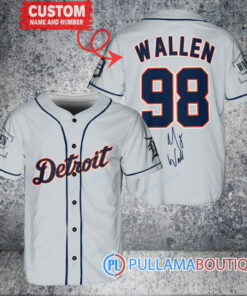 Morgan Wallen Detroit Tigers Limited Edition Baseball Jersey – Exclusive Fan Gear Gray