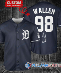 Morgan Wallen Detroit Tigers Limited Edition Baseball Jersey – Exclusive Fan Gear Navy