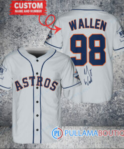 Morgan Wallen Houston Astros Limited Edition Baseball Jersey – Exclusive Fan Gear Gray