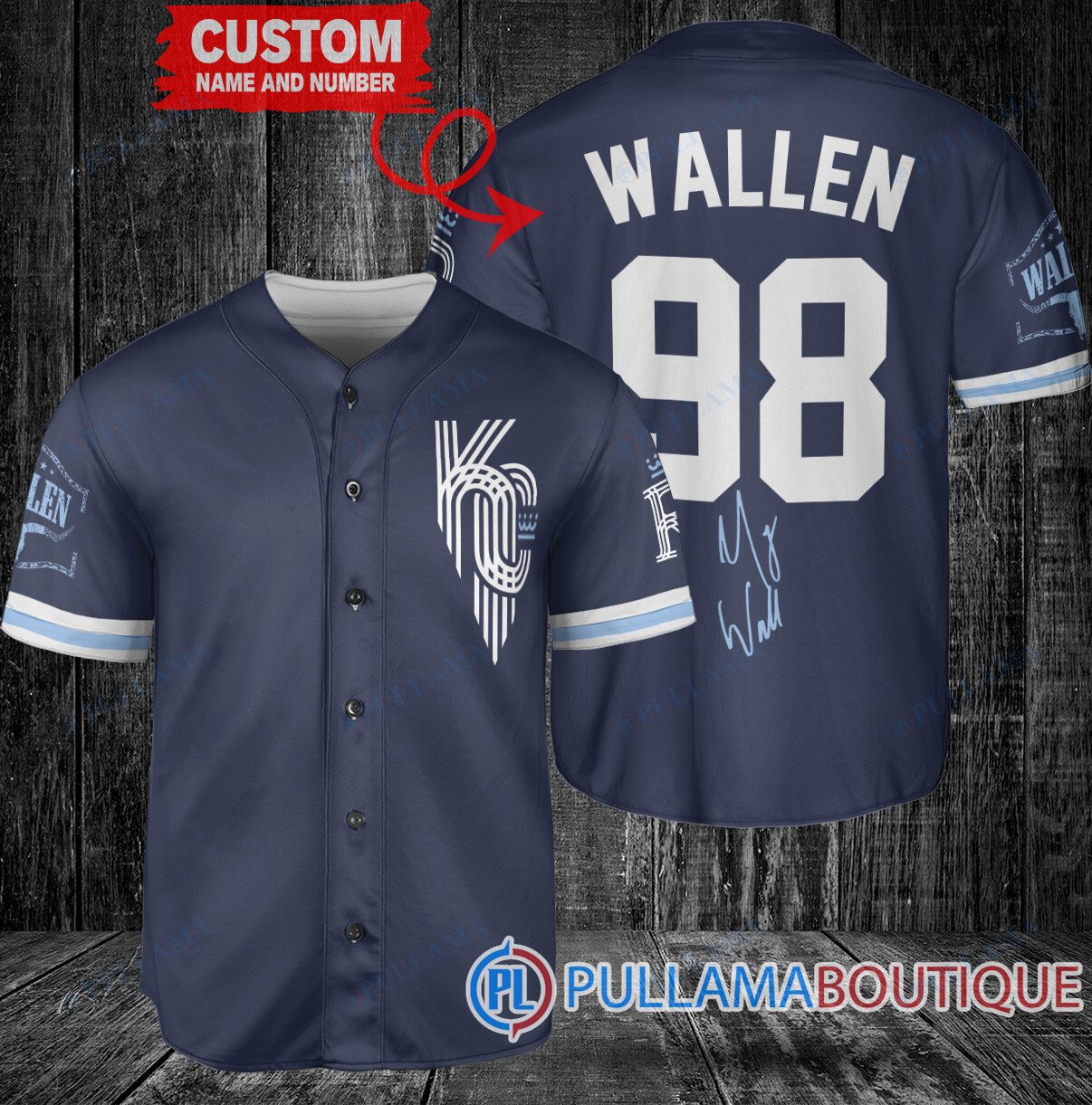 Morgan Wallen Pittsburgh Pirates Limited Edition Baseball Jersey – White