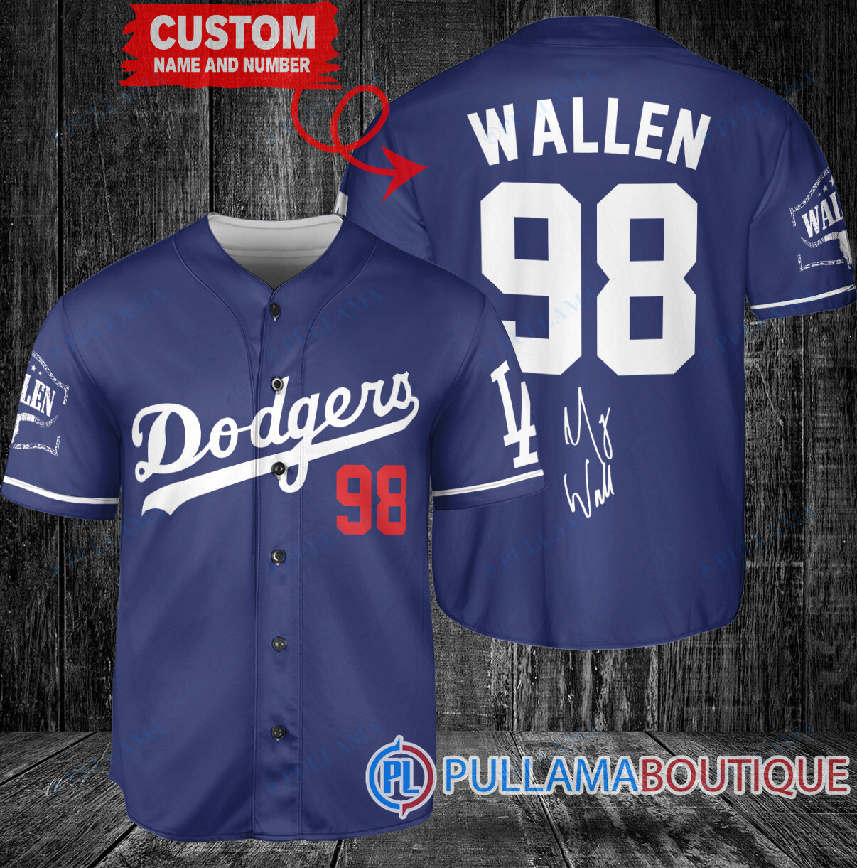 Morgan Wallen Los Angeles Dodgers Limited Edition Baseball Jersey – Exclusive Fan Gear Gray