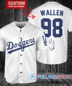 Morgan Wallen Los Angeles Dodgers Limited Edition Baseball Jersey – Exclusive Fan Gear White