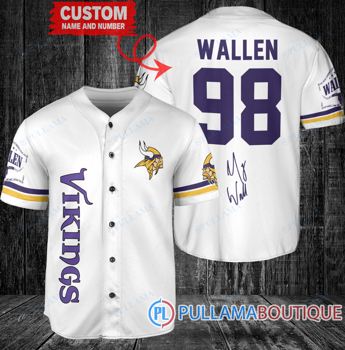 Morgan Wallen Jacksonville Jaguars Custom Baseball Jersey – Exclusive Fan Gear Teal Military