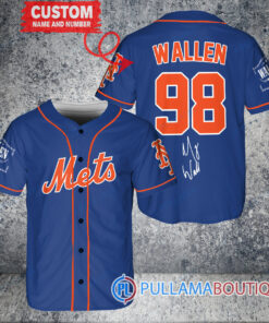 Morgan Wallen New York Mets Limited Edition Baseball Jersey – Exclusive Fan Gear Royal