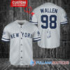 Morgan Wallen Chicago Cubs Limited Edition Baseball Jersey – Exclusive Fan Gear White