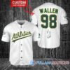 Morgan Wallen Oakland Athletics Limited Edition Baseball Jersey – Exclusive Fan Gear Green