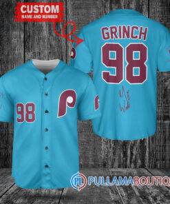 Morgan Wallen Philadelphia Phillies Limited Edition Baseball Jersey – Exclusive Fan Gear Light Blue