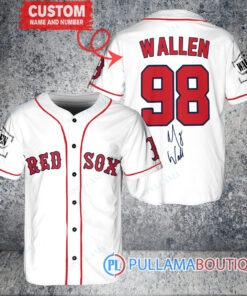 Morgan Wallen Red Sox Limited Edition Baseball Jersey – Exclusive Fan Gear