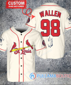 Morgan Wallen St.Louis Cardinals Limited Edition Baseball Jersey – Exclusive Fan Gear Cream