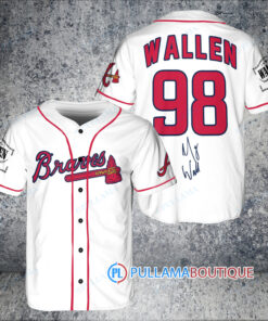 Morgan Wallen x Atlanta Braves Limited Edition Baseball Jersey: Exclusive Fan Gear