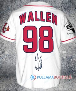 Morgan Wallen x Atlanta Braves Limited Edition Baseball Jersey: Exclusive Fan Gear