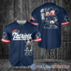 Los Angeles Rams x Mickey and Minnie with Trophy Baseball Jersey Royal