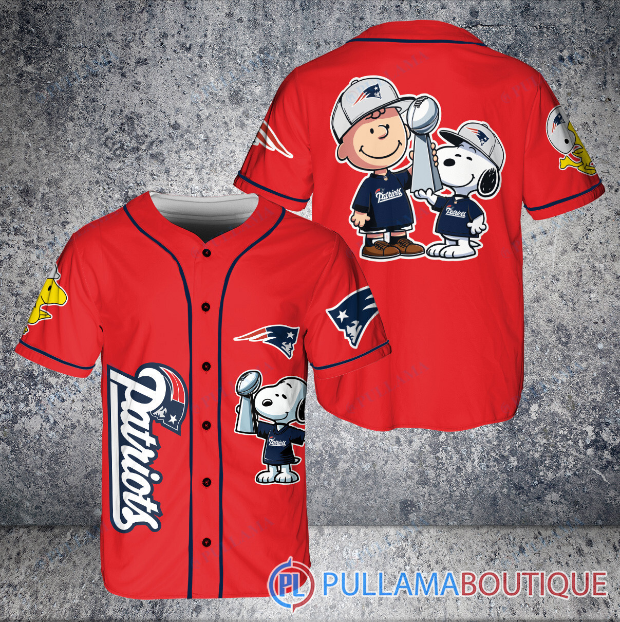 Arizona Cardinals x Snoopy and Charlie Brown with Trophy Baseball Jersey White