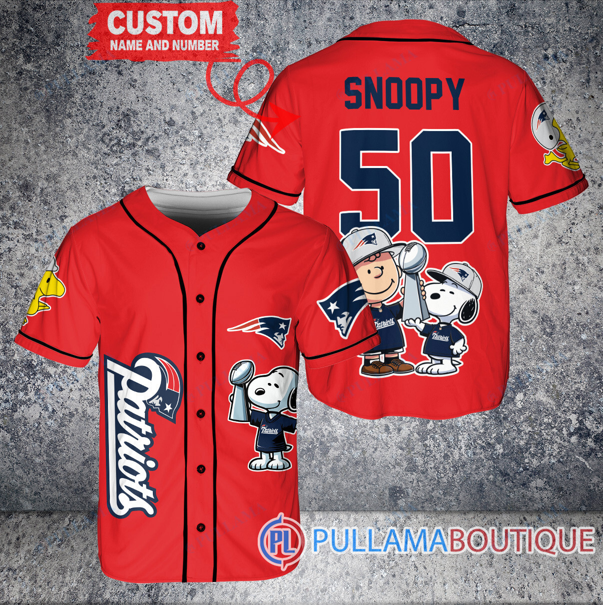 New York Giants x Snoopy and Charlie Brown with Trophy Custom Baseball Jersey White Without Piping