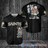 Indianapolis Colts x Mickey and Minnie with Trophy Baseball Jersey Royal-Black