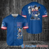 Indianapolis Colts x Mickey and Minnie with Trophy Baseball Jersey White