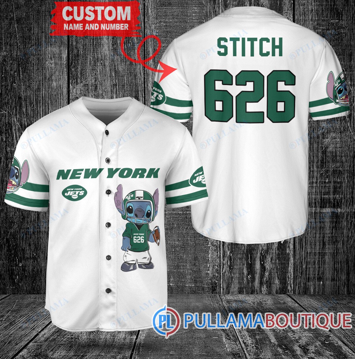 New England Patriots Stitch Custom Baseball Jersey Red