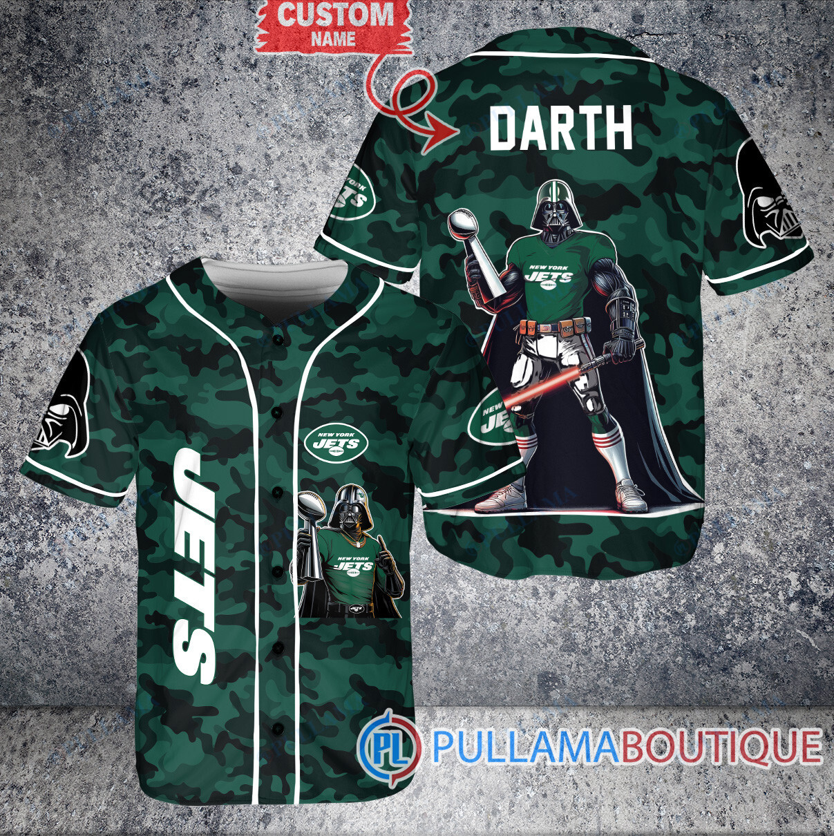 Cincinnati Bengals x Darth Vader Star Wars with Trophy Custom Baseball Jersey Orange