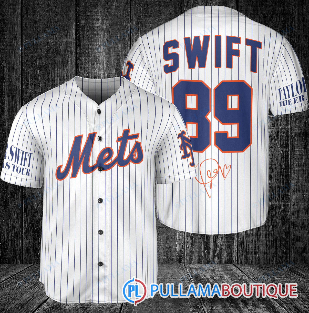 New York Mets x Taylor Swift 22 Baseball Jersey