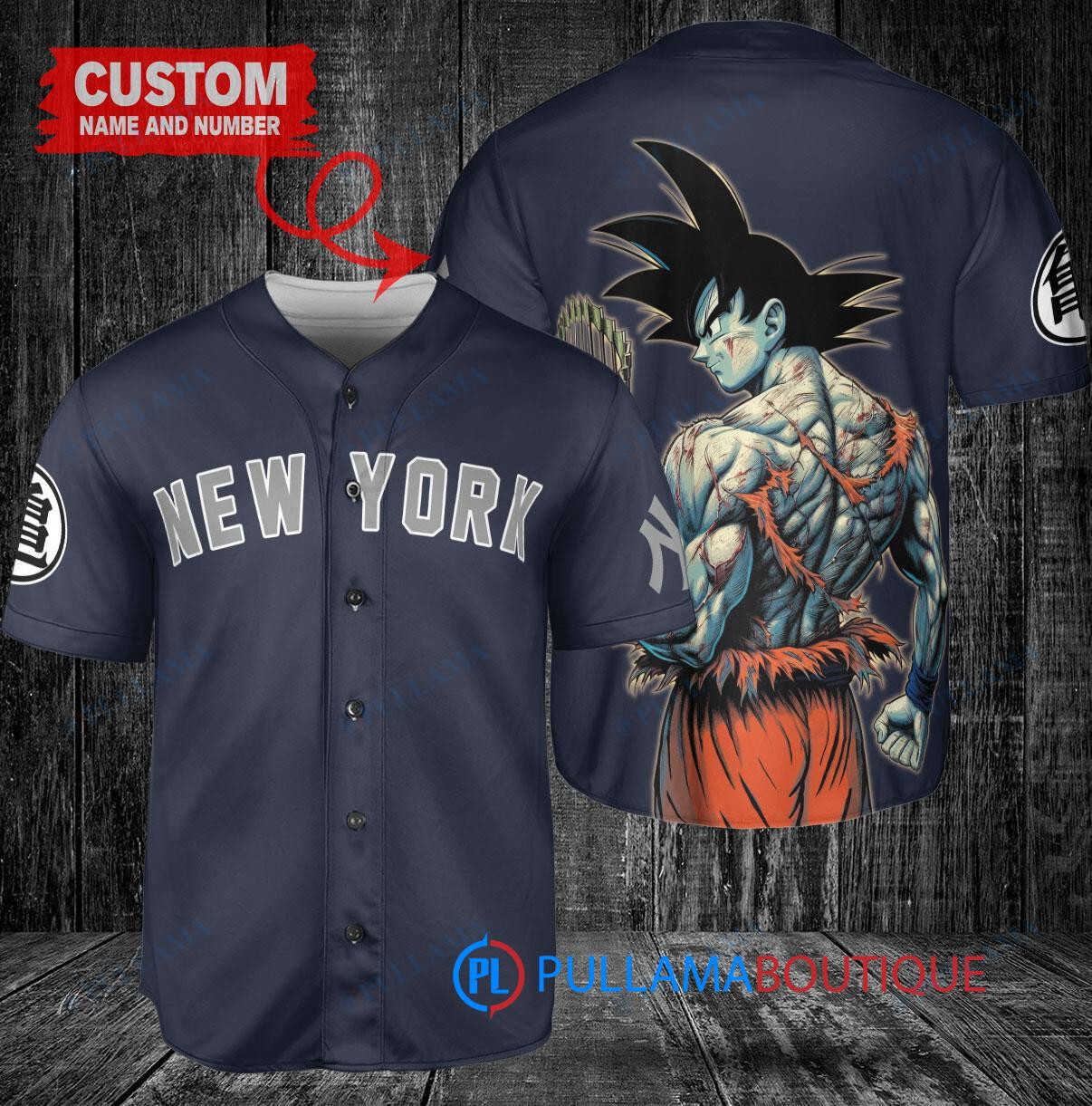 Atlanta Braves x Son Goku Kakarot Super Saiyan Dragon Ball Z with Trophy Baseball Jersey White City Connect