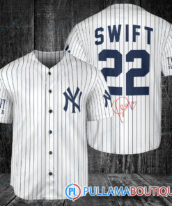 New York Yankees x Taylor Swift 22 Baseball Jersey