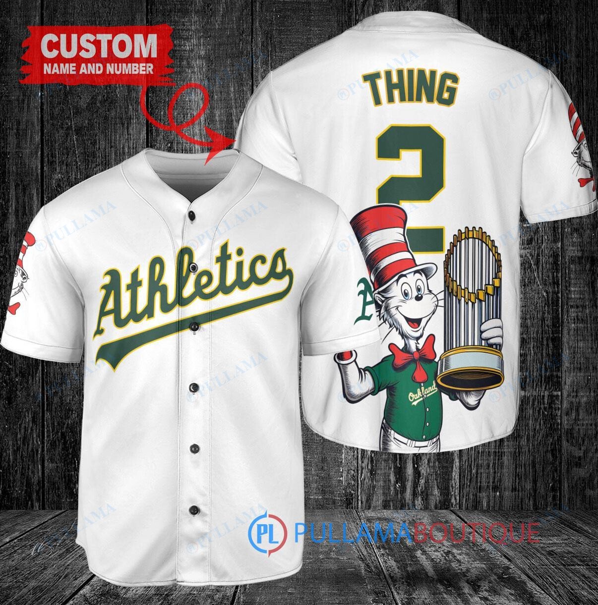 Cleveland Guardians x Dr Seuss with World Series Trophy Custom Baseball Jersey Red