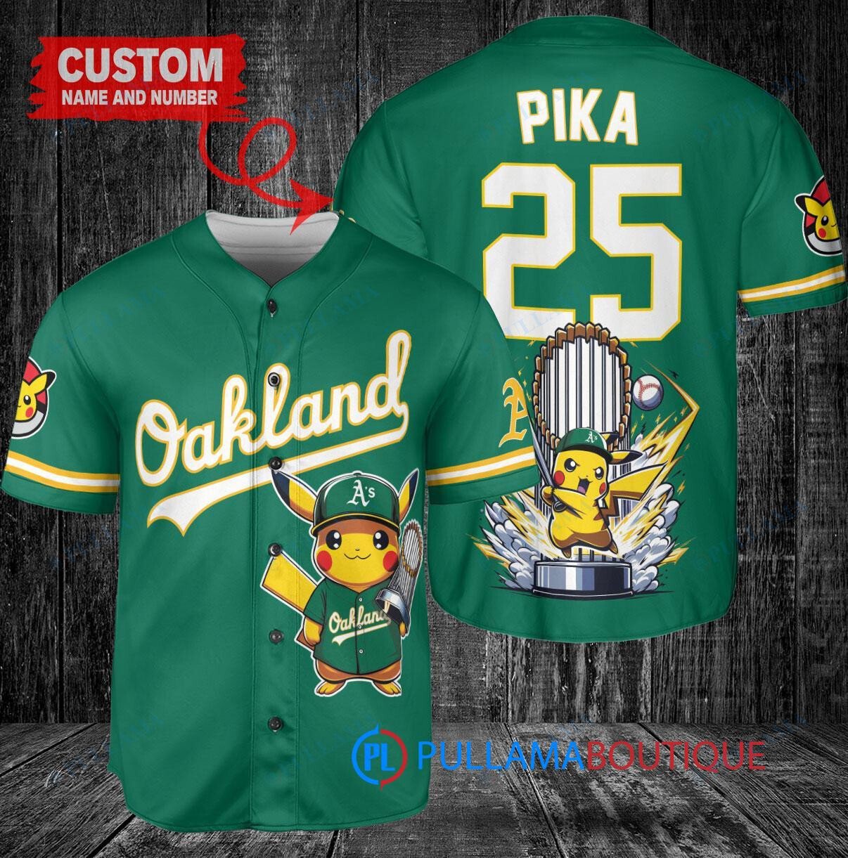 Baltimore Orioles x Pikachu Pokemon with Trophy Custom Baseball Jersey Orange