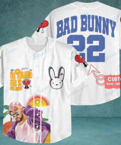 Personalized Bad Bunny Un Verano Sin Ti Baseball Jersey V2