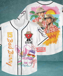 Personalized Bad Bunny Un Verano Sin Ti Baseball Jersey V4