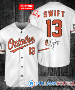 Personalized Baltimore Orioles x Taylor Swift Baseball Jersey