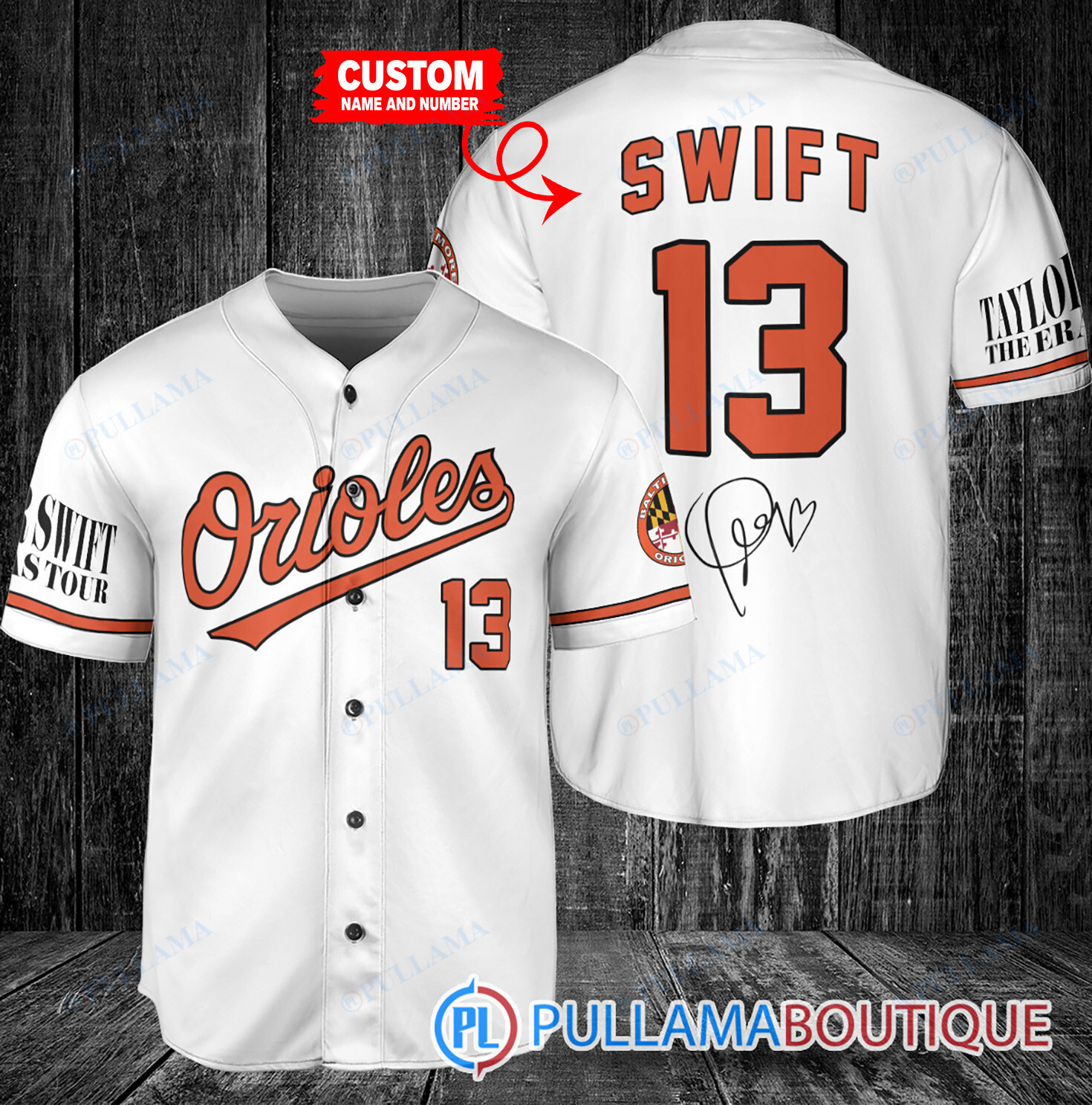 Texas Rangers x Taylor Swift 22 Baseball Jersey