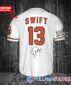 Personalized Baltimore Orioles x Taylor Swift Baseball Jersey