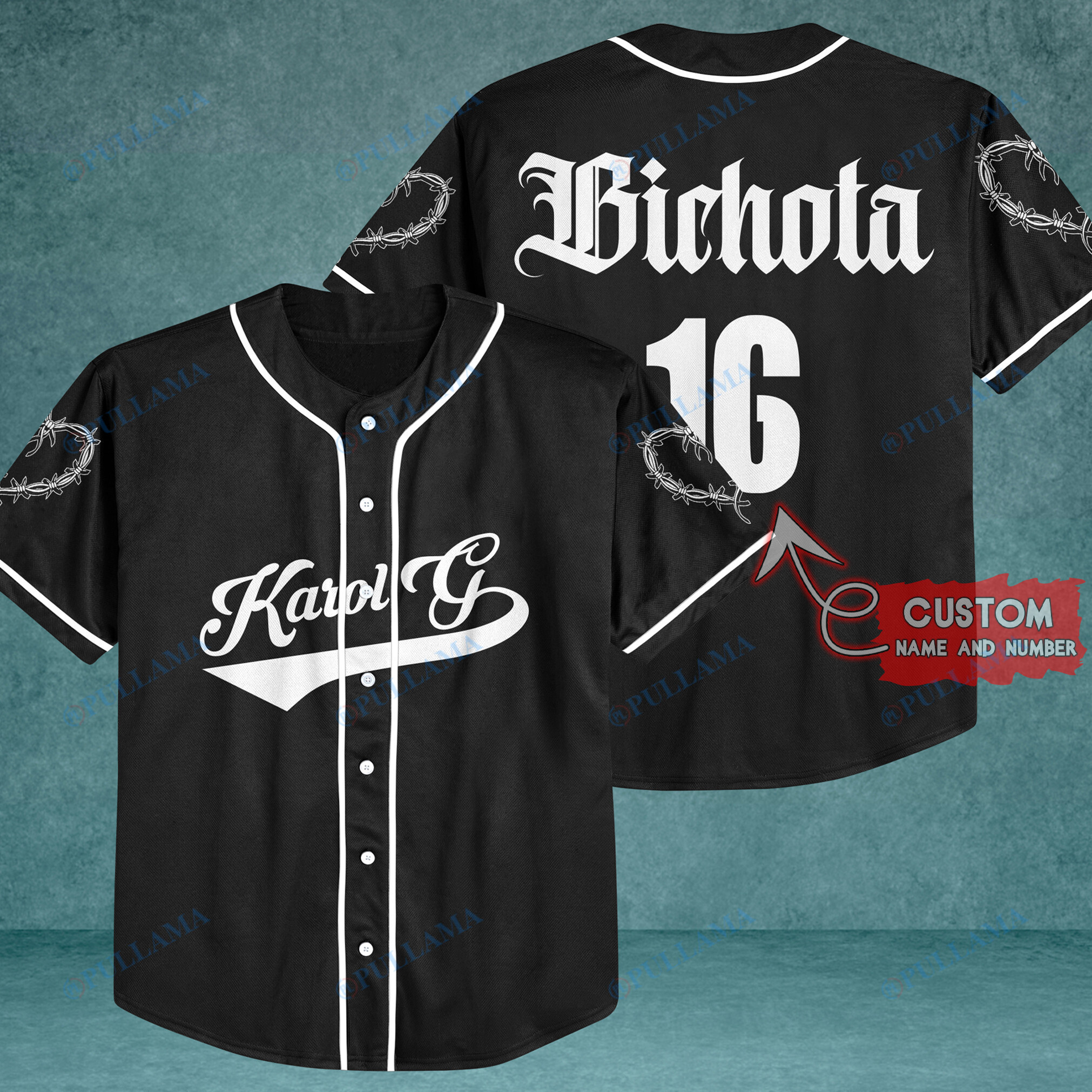 Personalized Bichota Baseball Jersey V2