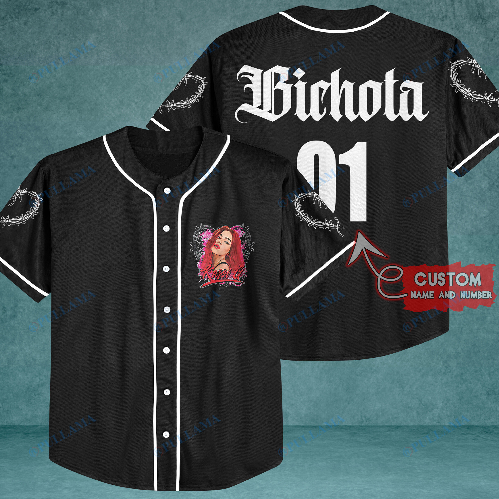 Karol G Bichota Baseball Jersey V2