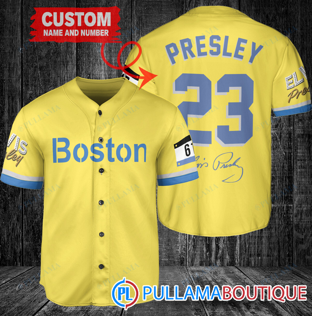 Personalized Tampa Bay Rays Elvis Presley Baseball Jersey Black