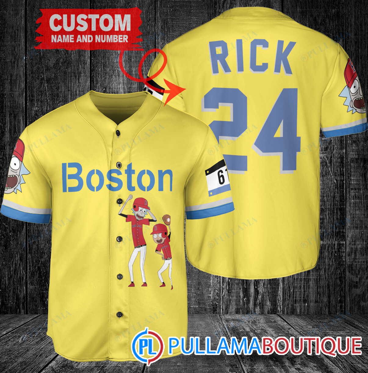 Personalized Colorado Rockies Rick and Morty Baseball Jersey Purple