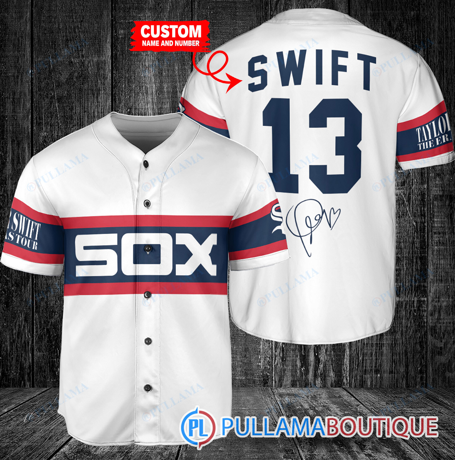 Personalized Baltimore Orioles x Taylor Swift Baseball Jersey