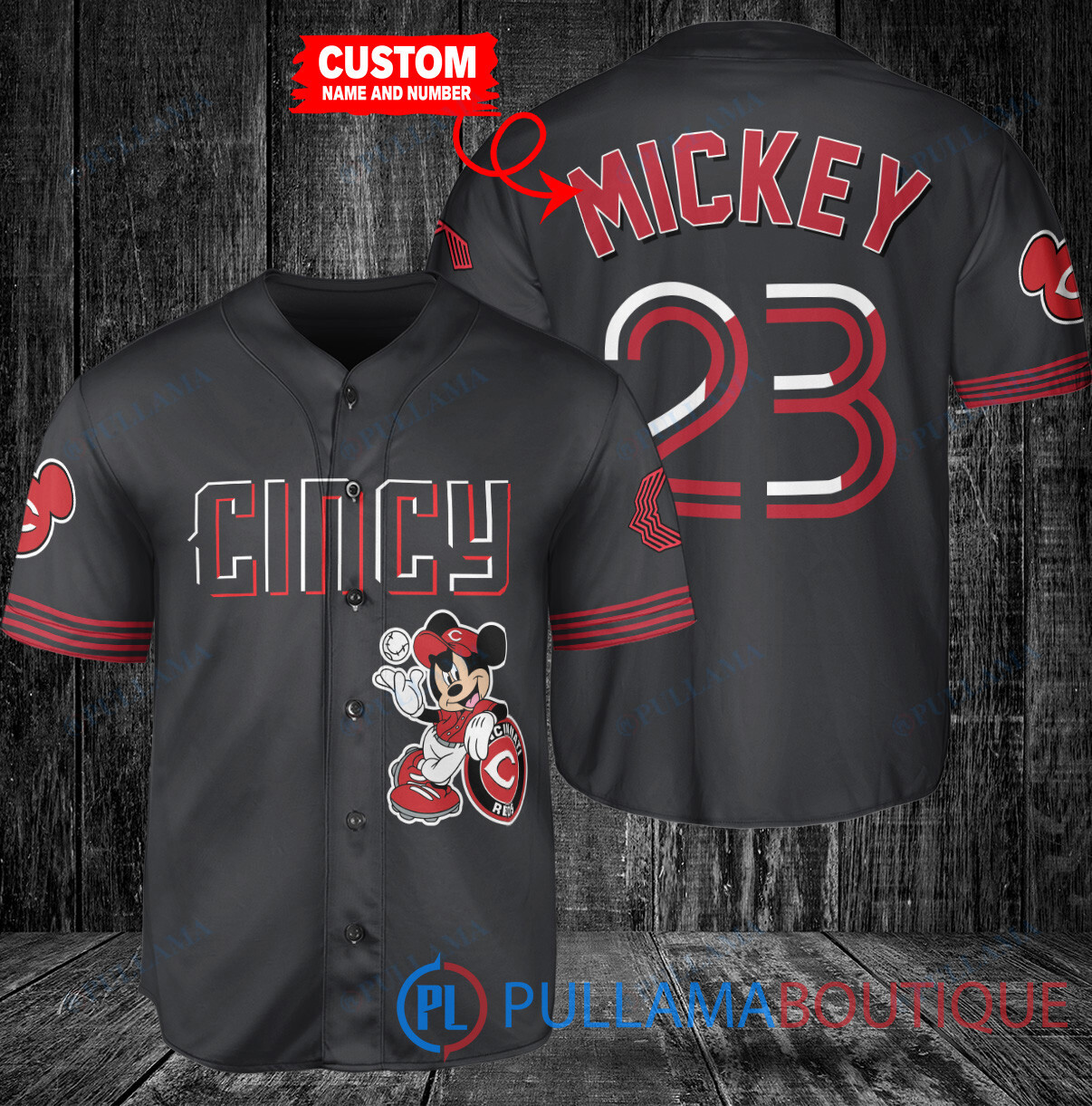 Personalized Boston Red Sox Bugs Bunny Baseball Jersey Red