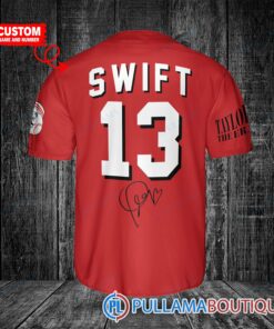 Personalized Cincinnati Reds x Taylor Swift Baseball Jersey