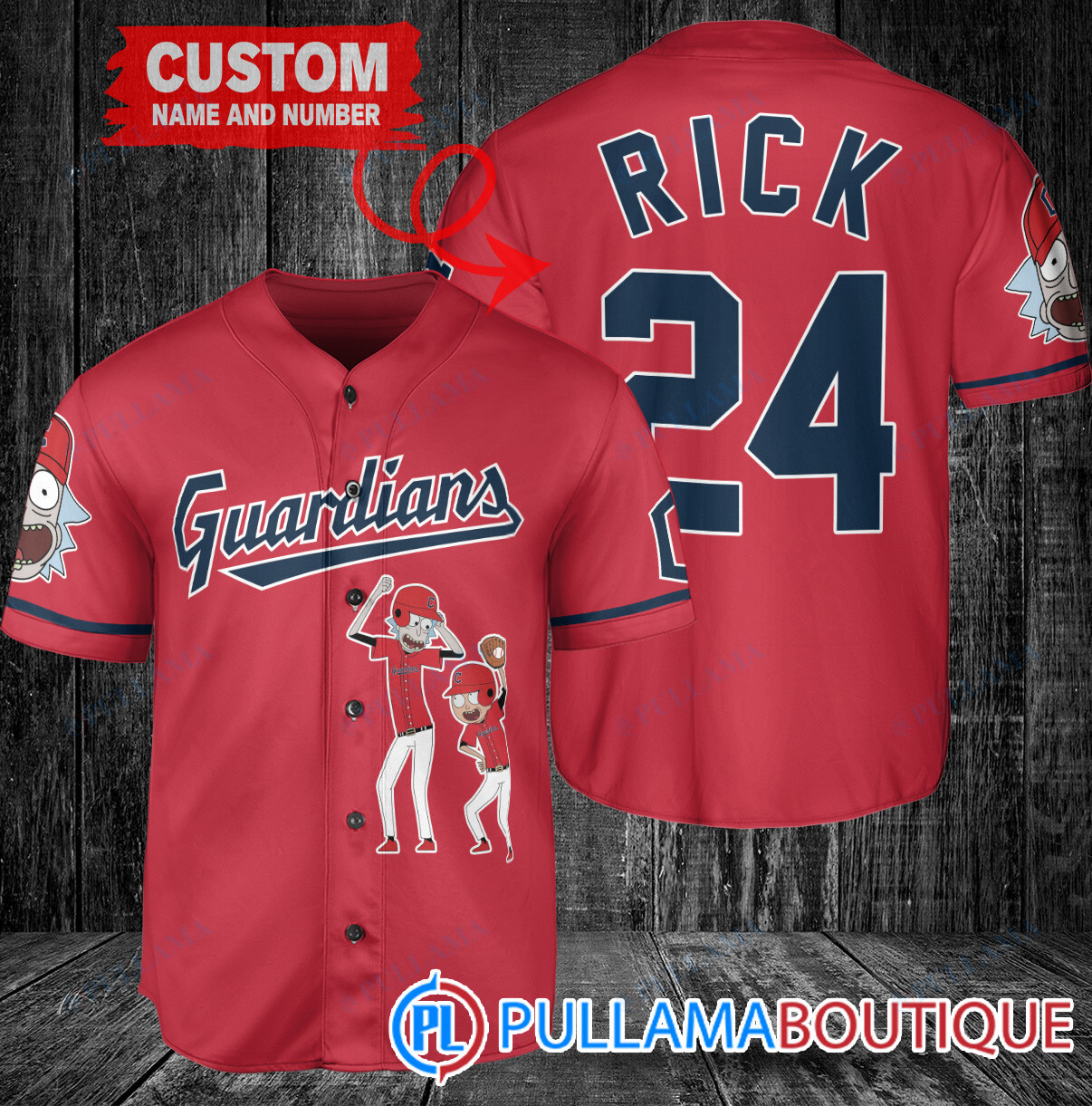 Personalized Texas Rangers Rick and Morty Baseball Jersey White