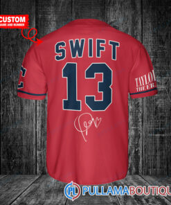 Personalized Cleveland Guardians x Taylor Swift Baseball Jersey