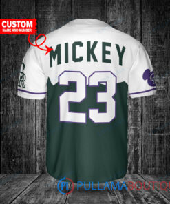 Personalized Colorado Rockies x Mickey Mouse Baseball Jersey