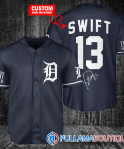 Personalized Detroit Tigers x Taylor Swift Baseball Jersey