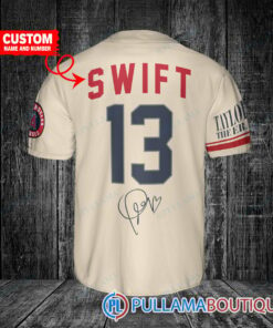 Personalized Los Angeles Angels x Taylor Swift Baseball Jersey