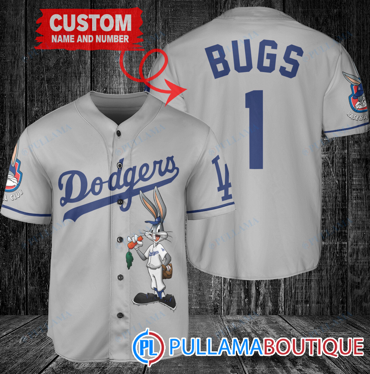 Personalized Cleveland Guardians Bugs Bunny Baseball Jersey White