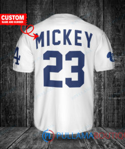 Personalized Los Angeles Dodgers x Mickey Mouse Baseball Jersey