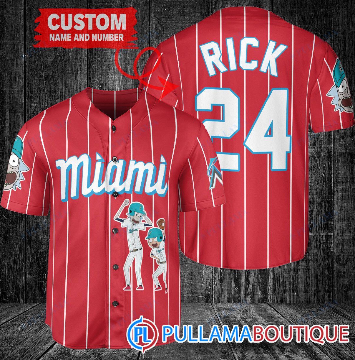 Personalized Miami Marlins Elvis Presley Baseball Jersey Black