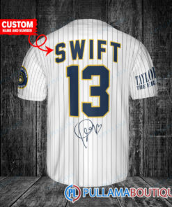 Personalized Milwaukee Brewers x Taylor Swift Baseball Jersey