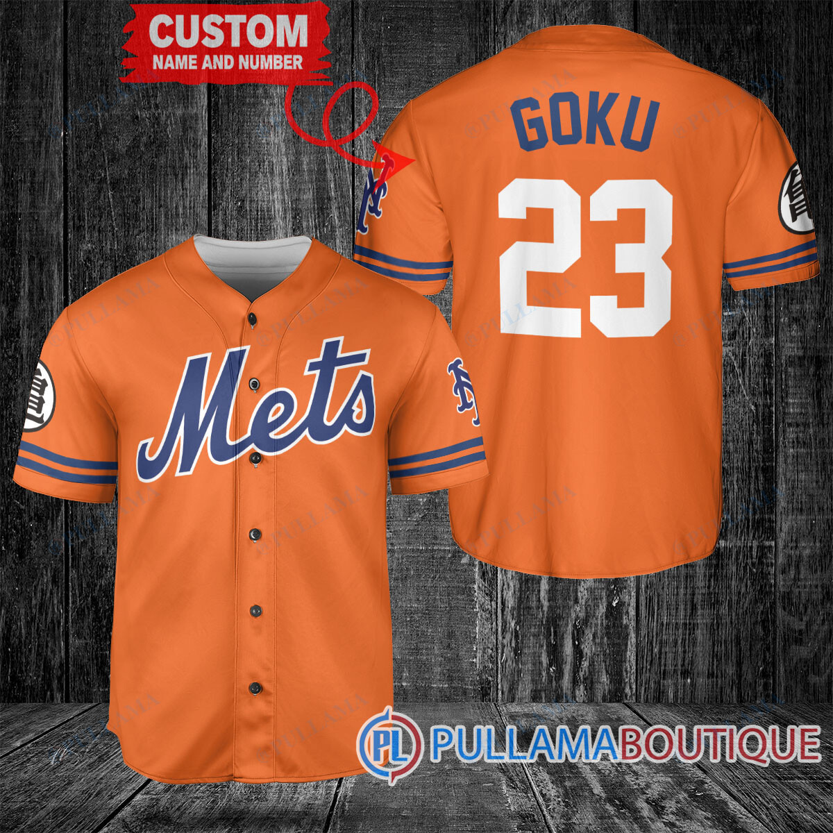 Personalized Pittsburgh Pirates Dragon Ball Z Goku Baseball Jersey