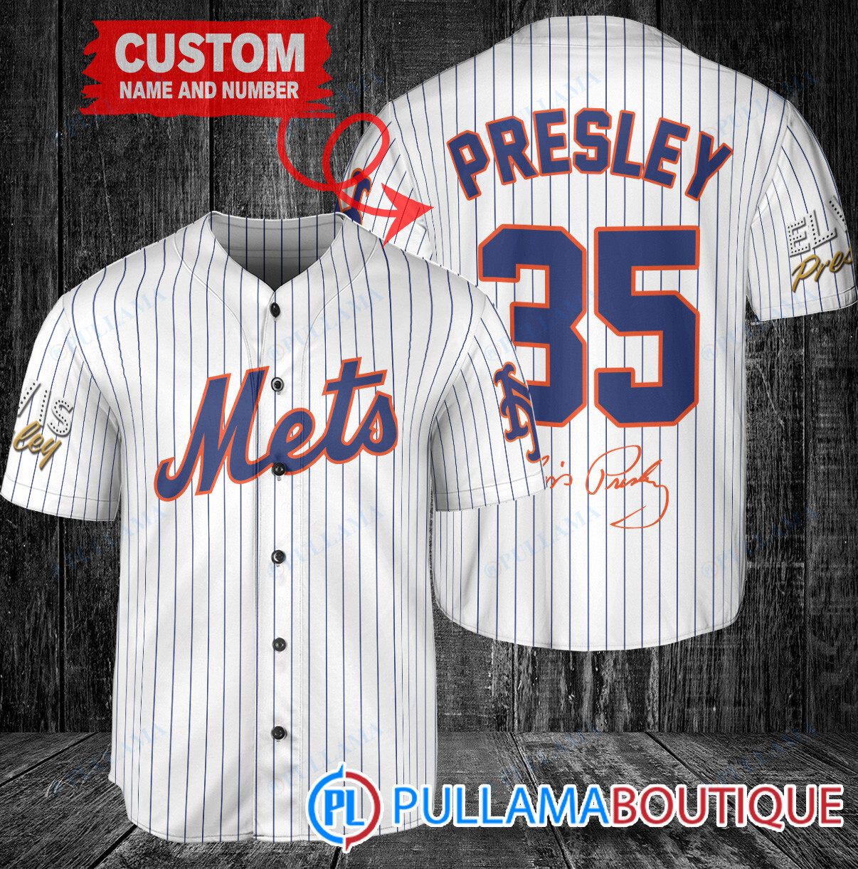 Personalized Cleveland Guardians Elvis Presley Baseball Jersey Gray